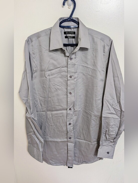 Other - Bellissimo Wrinkle Free Modern Fit Dress Shirt - Men's 15.5, 34/35